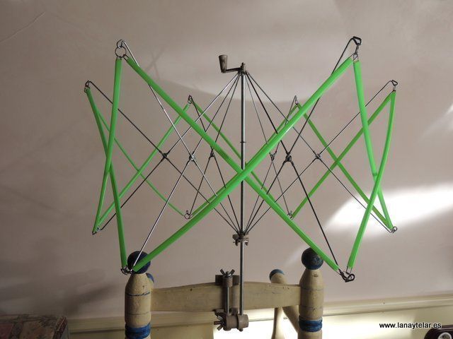 Devanadora Plegable para madejas