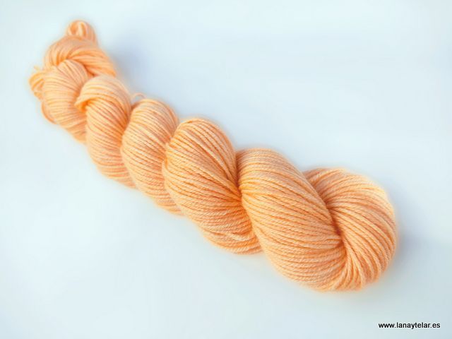 Lana con Tintes Naturales: Record Naranja - Imagen 2