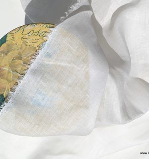 Tela Lino Bca 190gr.m 1